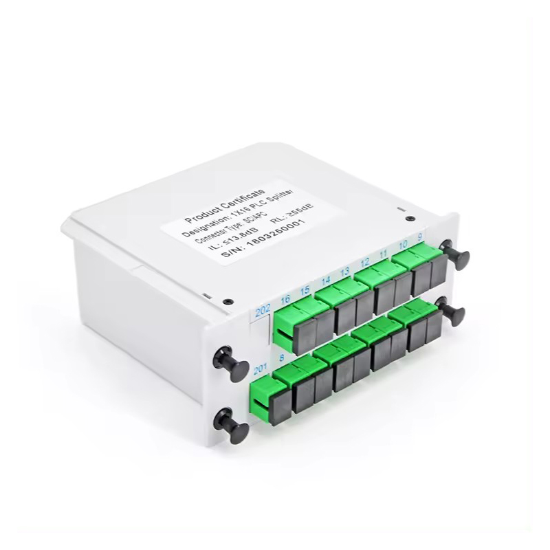 GSG-LGX-1x16-SC APC ফাইবার অপটিক PLC স্প্লিটার