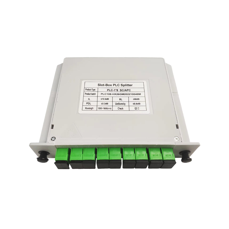 GSG-LGX-1x8-SC APC ফাইবার অপটিক PLC স্প্লিটার