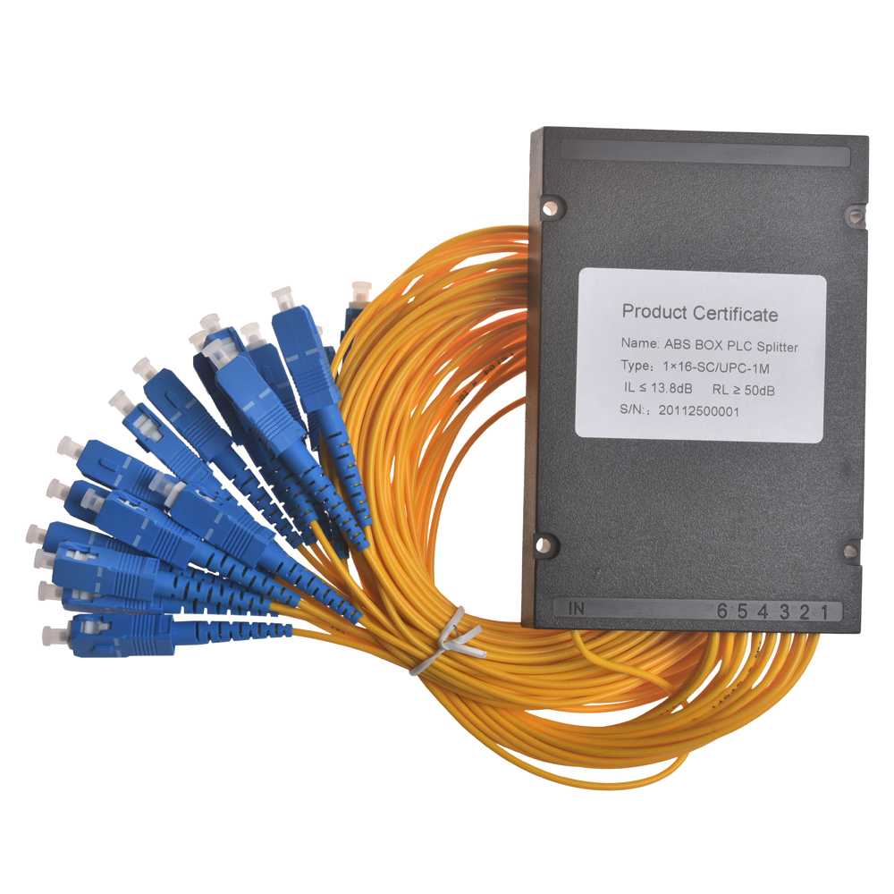 GSG-1x16-SC UPC ফাইবার অপটিক PLC স্প্লিটার